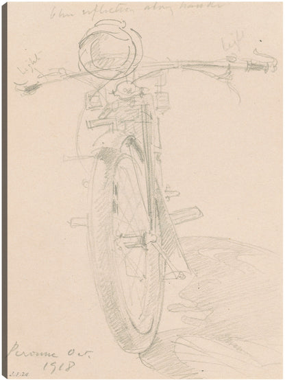 Motocicleta (anverso) (1918) - John Singer Sargent