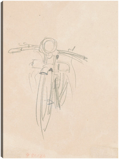 Motocicleta (verso) (1918) - John Singer Sargent