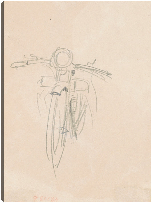 Motocicleta (verso) (1918) - John Singer Sargent