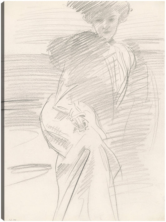 Mujer sentada (c. 1890-1900) - John Singer Sargent