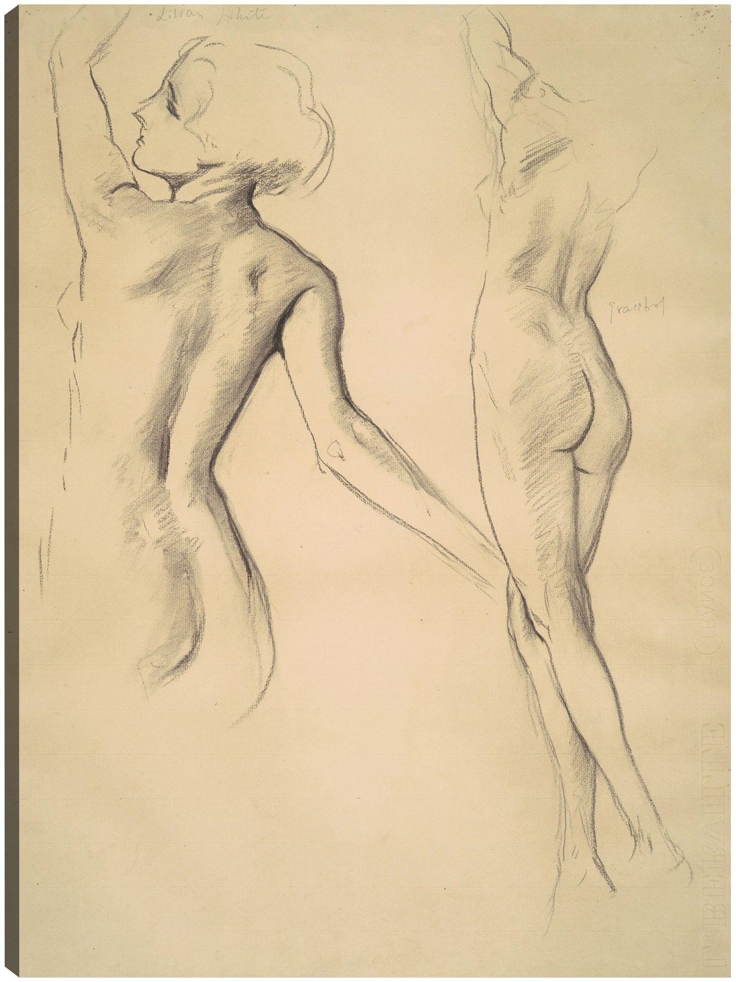 Estudios para 'Figuras danzantes' (1919-1920) - John Singer Sargent