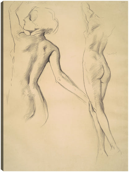 Estudios para 'Figuras danzantes' (1919-1920) - John Singer Sargent