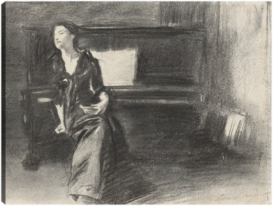 Dama al piano - John Singer Sargent