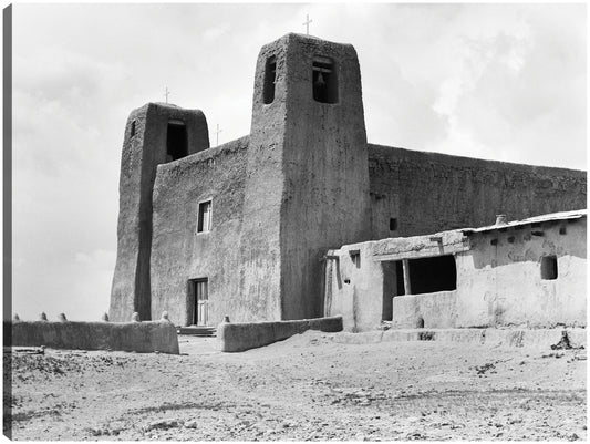 Iglesia de adobe de Nuevo México - Vintage Images