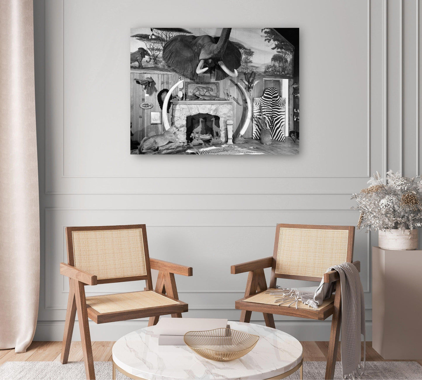 Sala de caza vintage - Vintage Images