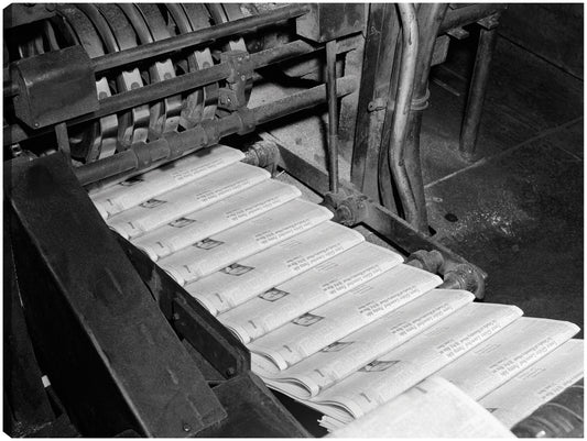 Periódicos de noticias frescas - Vintage Images