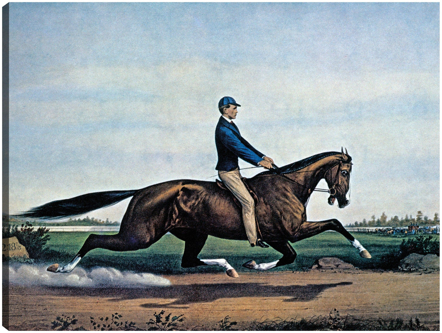 Caballo de carreras Dexter - Vintage Images