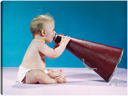 Megáfono Loud Baby - Vintage Images