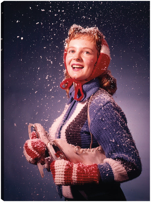 Mitones rojos Sonrisa - Vintage Images
