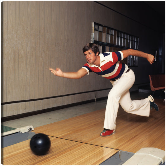 Down the Lane Bowling - Vintage Images