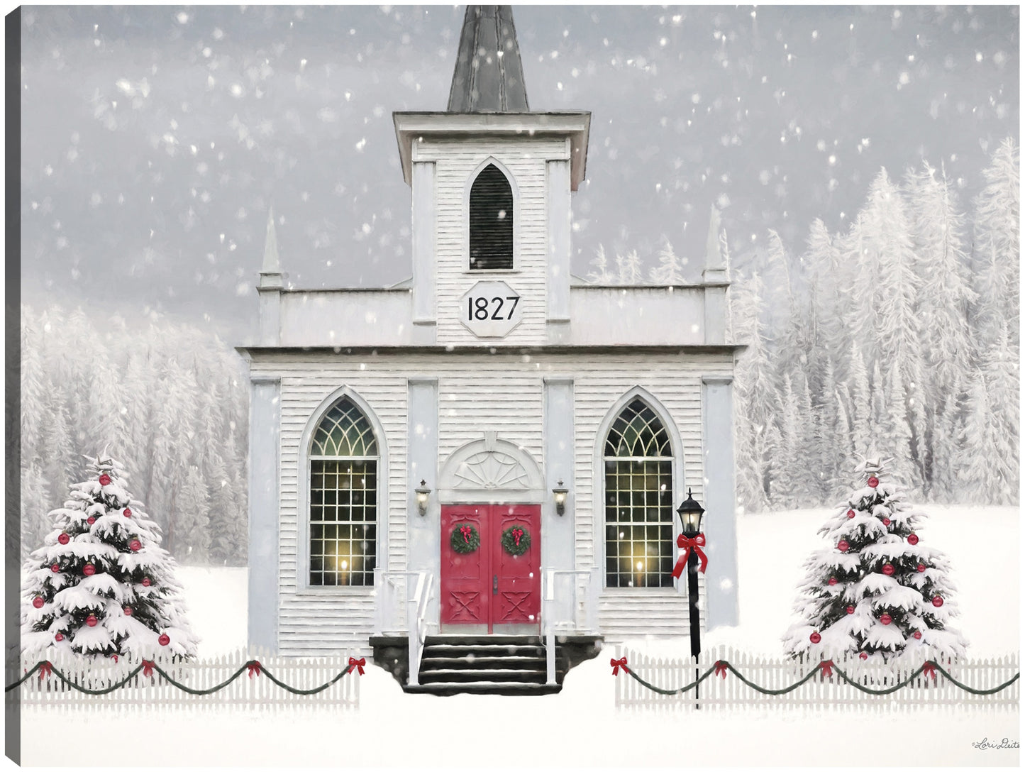 Iglesia de navidad - Lori Deiter