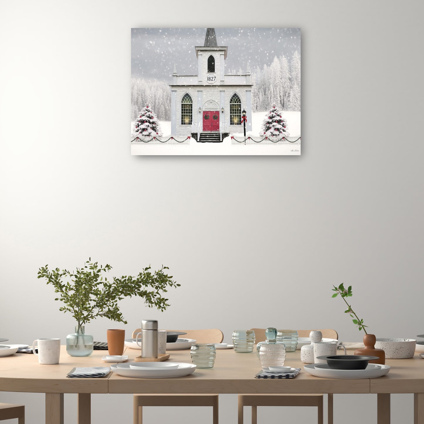Iglesia de navidad - Lori Deiter