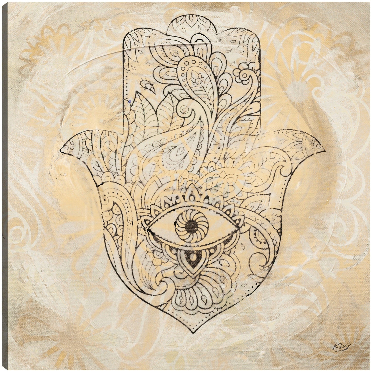 Ojo de Hamsa Neutro - Kellie Day