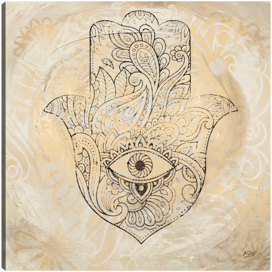 Ojo de Hamsa Neutro - Kellie Day