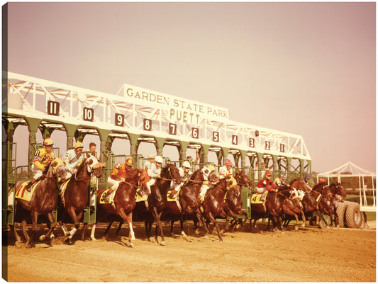 Y están fuera de los caballos - Vintage Images