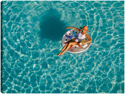 Piscina fresca flotante - Vintage Images