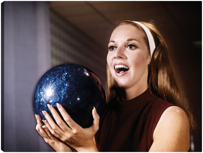 Noche de cita en Lucky Lanes - Vintage Images