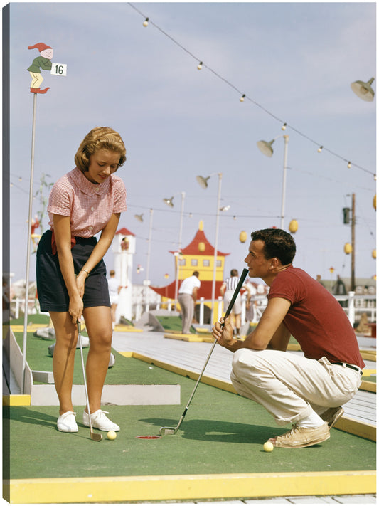 Mini Golf Pareja - Vintage Images