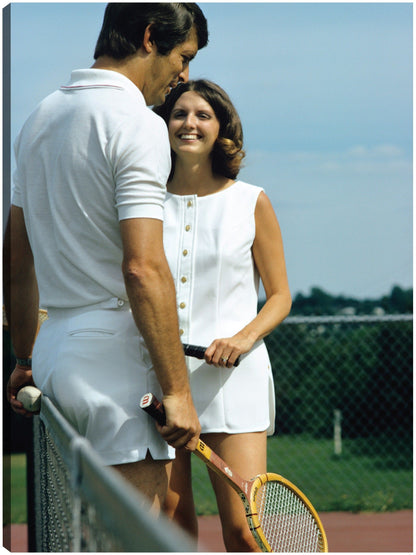 Fecha de tenis de verano - Vintage Images