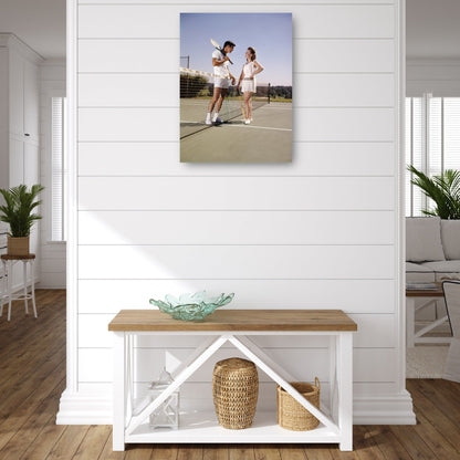 Charla de tenis dobles - Vintage Images