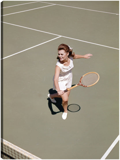 Buen tenis de revés - Vintage Images
