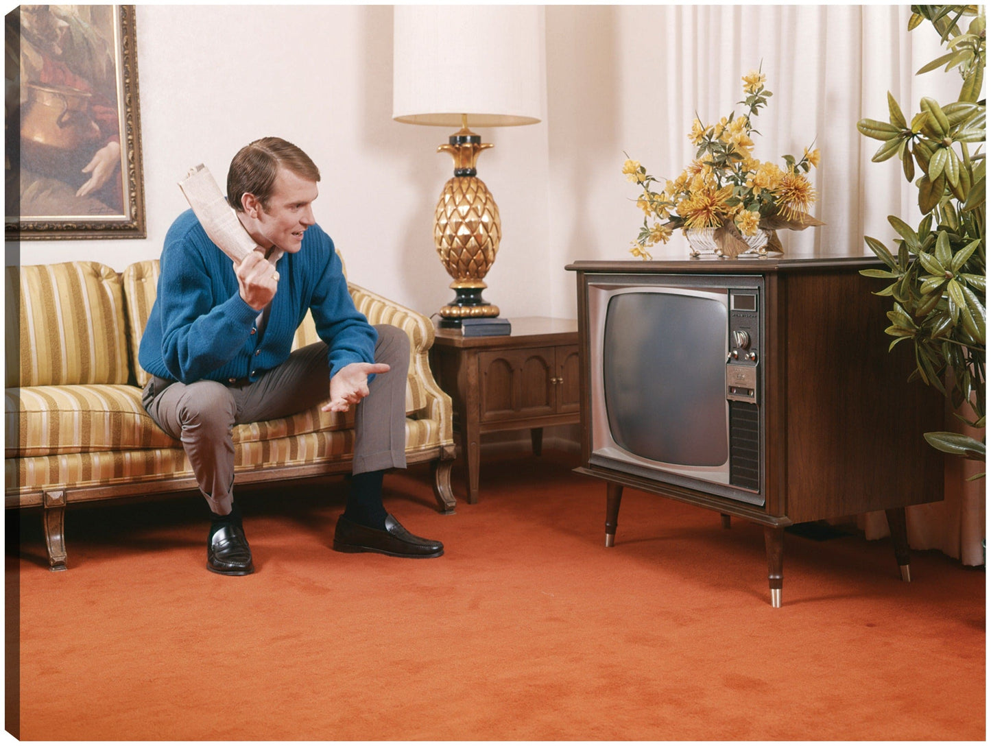 Vintage TV Hombre - Vintage Images