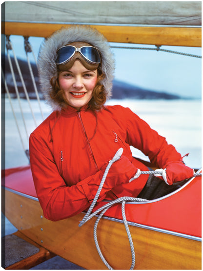 Retro Ice Boater - Vintage Images
