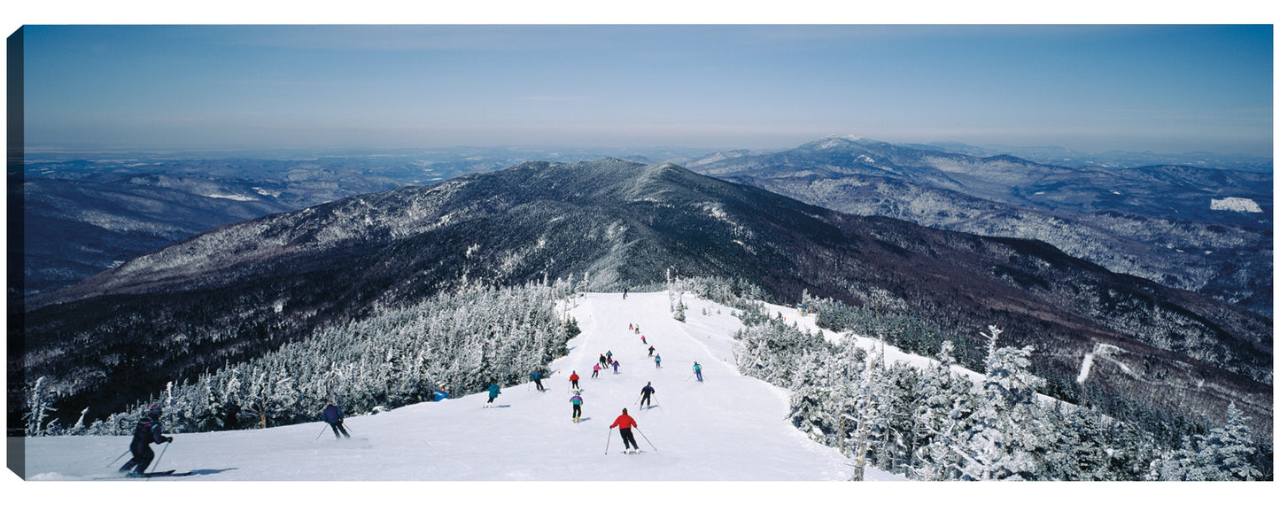 Esquiadores de Sugarbush - Panoramic Images