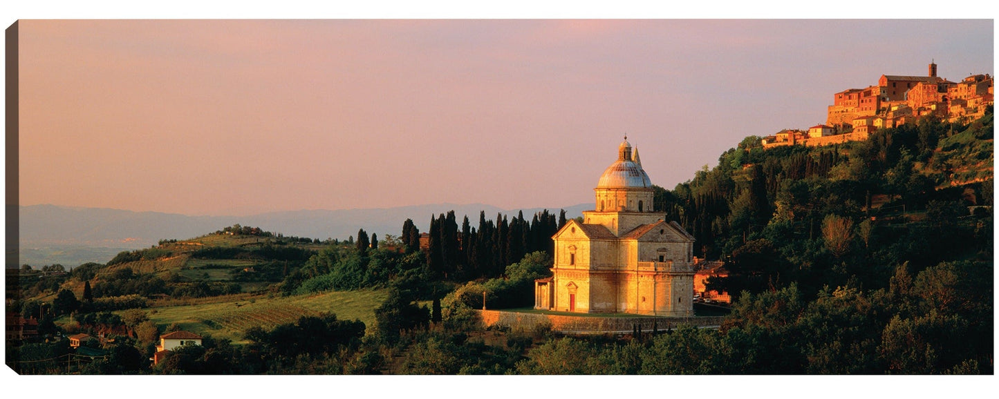 Atardecer en la campiña toscana - Panoramic Images