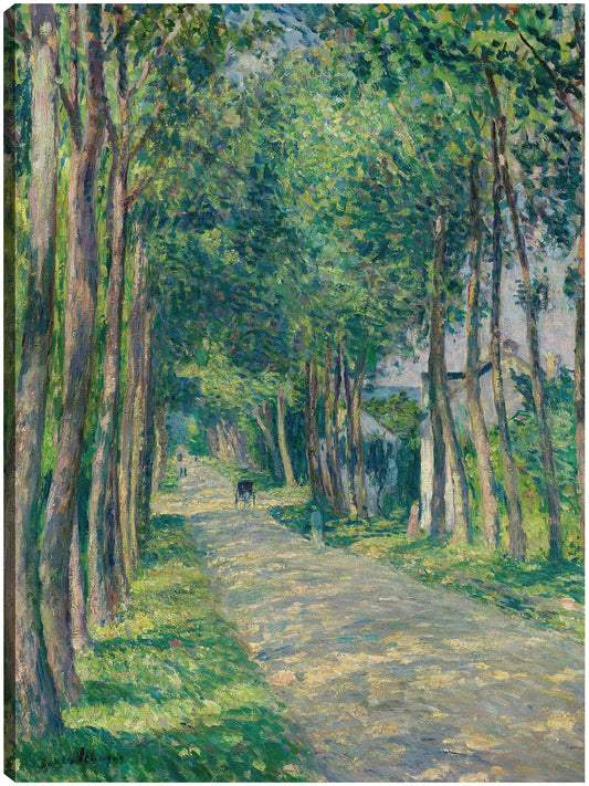 Enganche en una carretera soleada (hacia 1900) - Henri Lebasque