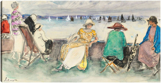 Mujeres aux régates (1920) - Henri Lebasque