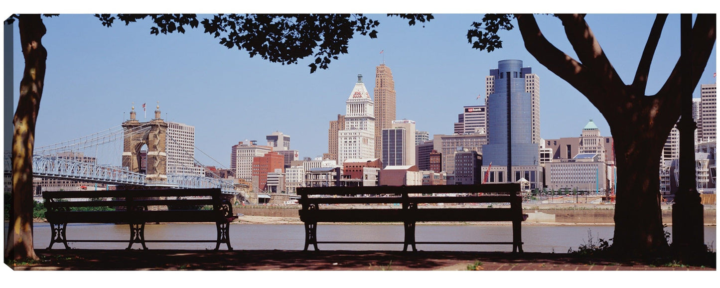 Banco del Parque de Cincinnati - Panoramic Images