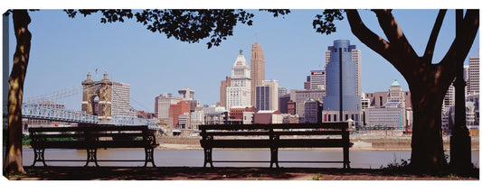 Banco del Parque de Cincinnati - Panoramic Images