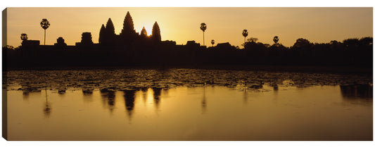Silueta de Angkor Wat - Panoramic Images