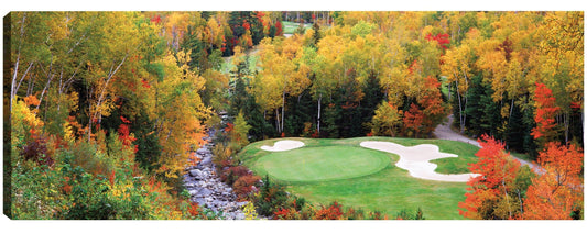 Golf en otoño, Nueva Inglaterra - Panoramic Images