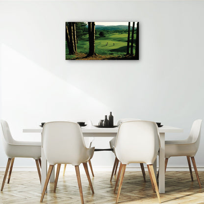 Grupo de golf en Vermont - Panoramic Images