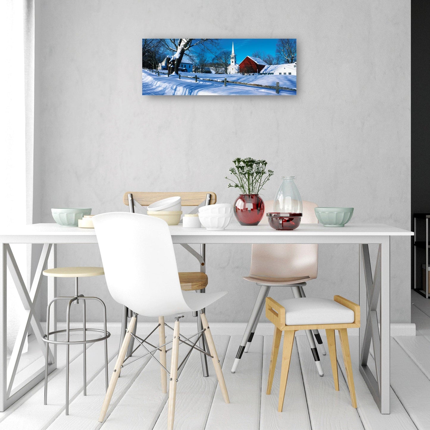 Invierno en Peacham - Panoramic Images