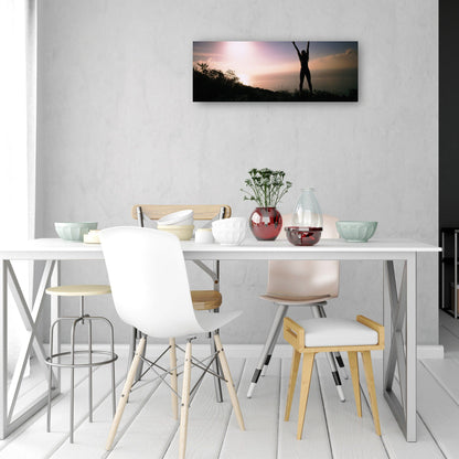 Hacer ejercicio al atardecer - Panoramic Images