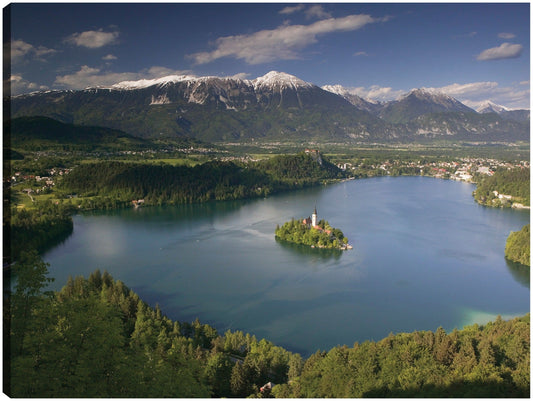 Muy por encima del lago Bled - Panoramic Images