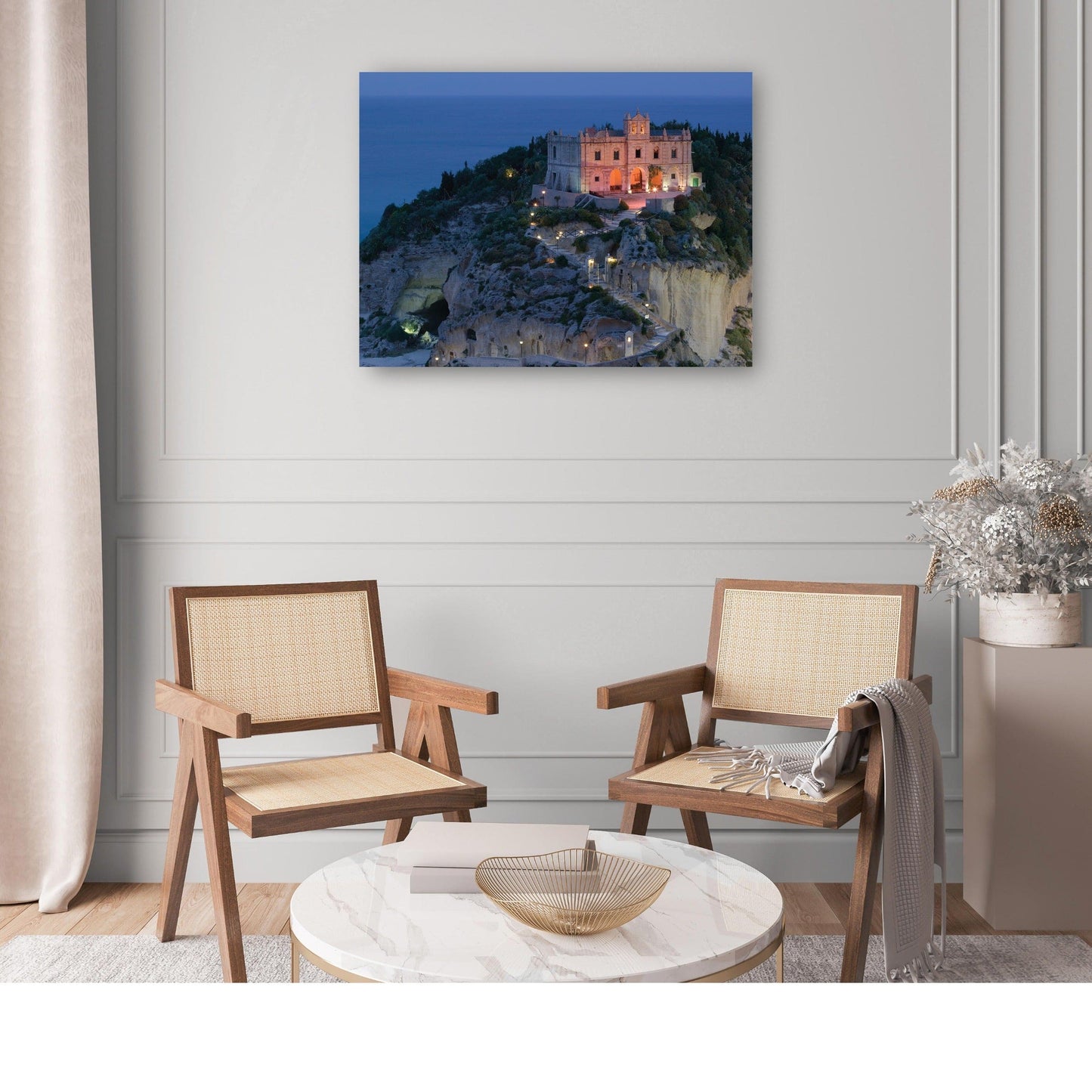 Santa Maria dell Isola al anochecer - Panoramic Images