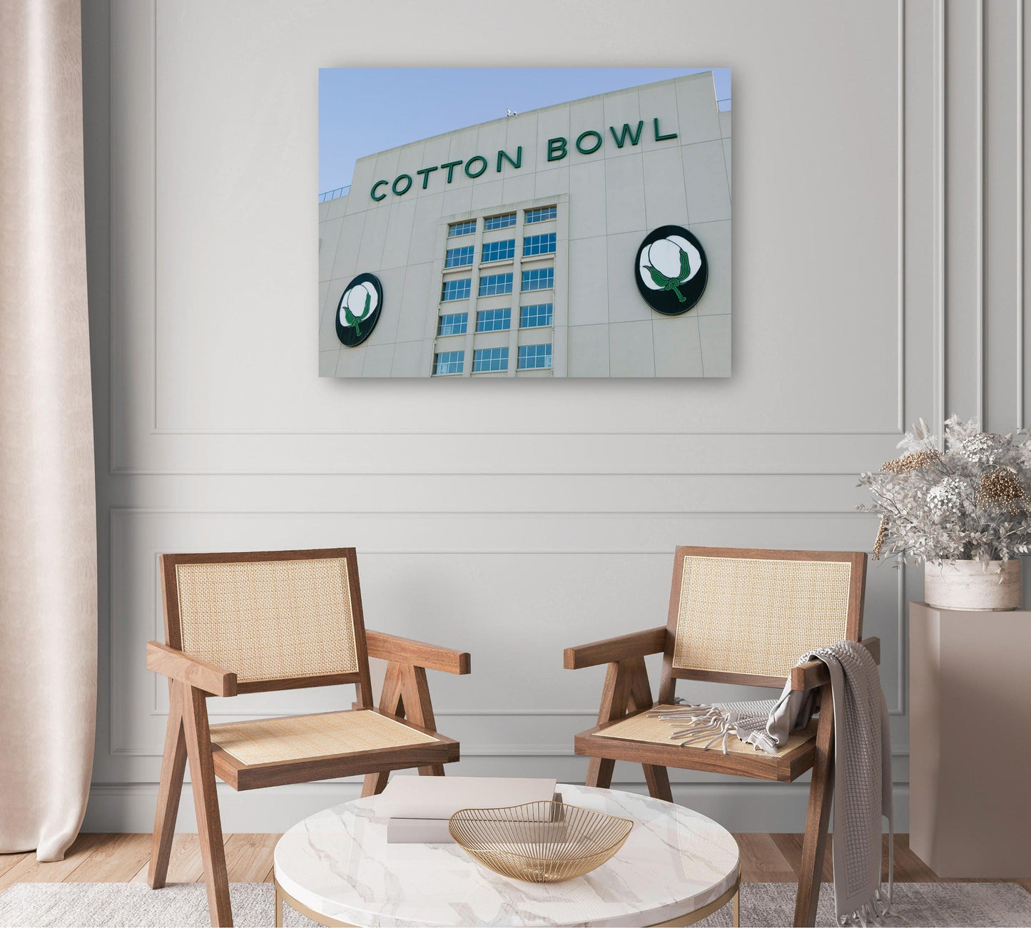 Cartel del estadio Cotton Bowl - Panoramic Images
