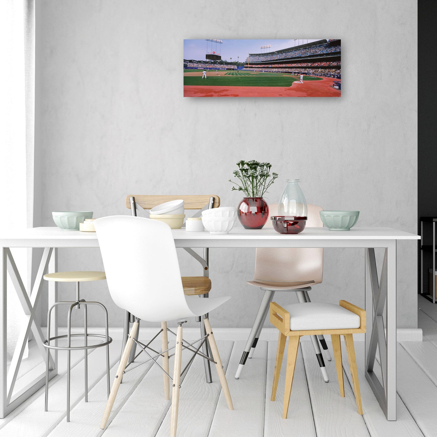 Dodgers vs. Yankees, Dodger Stadium - Panoramic Images
