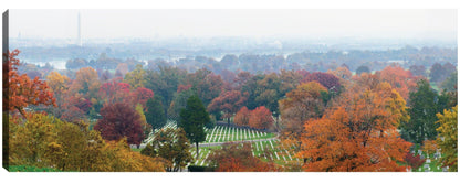 Arriba del Cementerio Nacional de Arlington - Panoramic Images