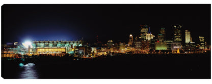 Three Rivers Stadium en Lights - Panoramic Images