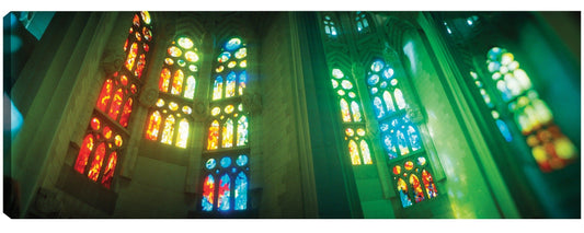 Vitral en la Iglesia de Barcelona - Panoramic Images