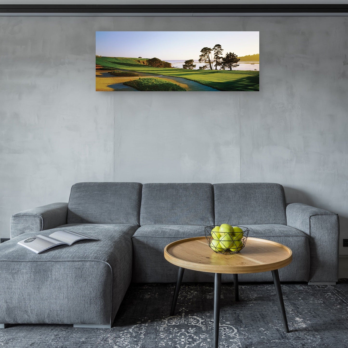 Trampas de arena de Pebble Beach - Panoramic Images