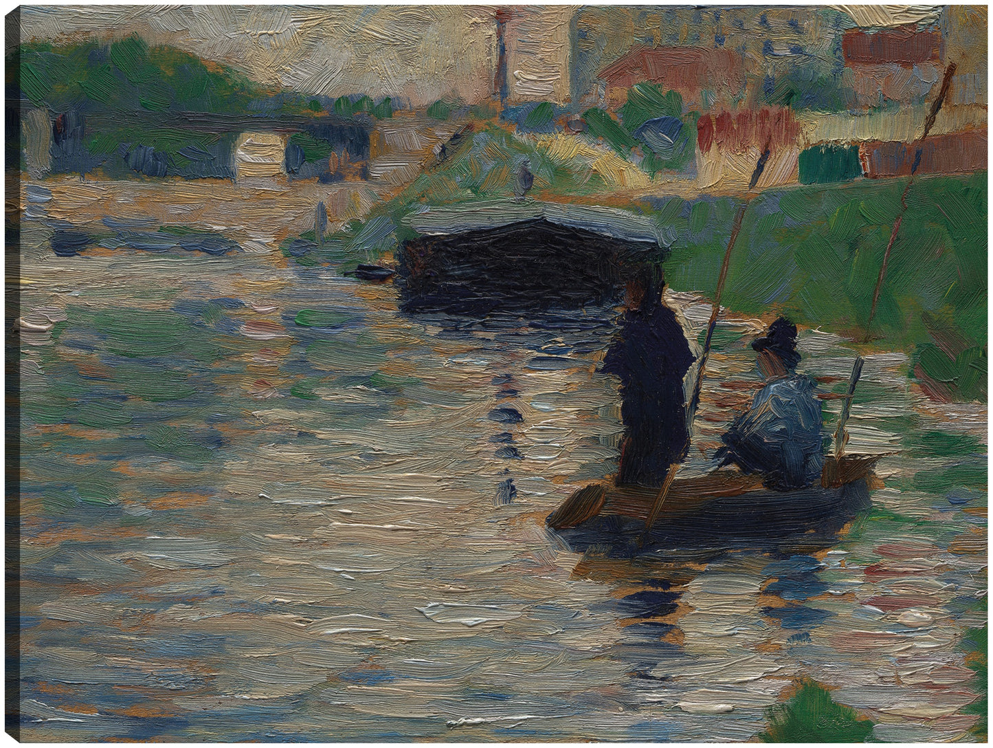 Vista del Sena (1882-1883) - Georges Seurat
