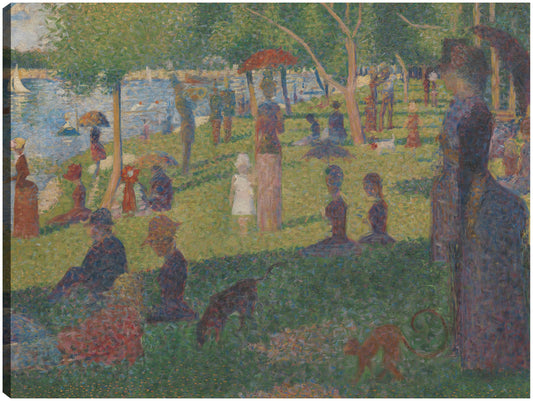Estudio para &#39;Un domingo en La Grande Jatte&#39; (1884) - Georges Seurat