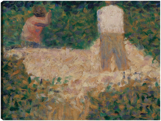Dos rompepiedras (Ca. 1881) - Georges Seurat