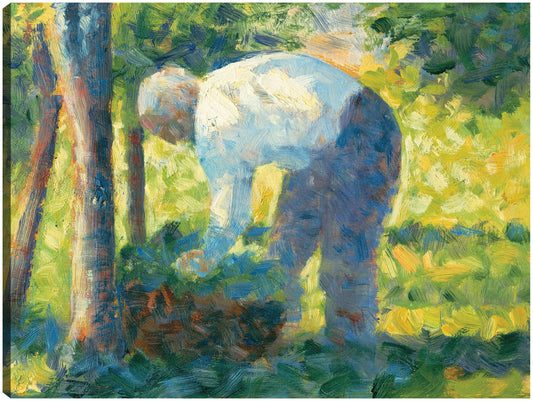 El jardinero (1882-1883) - Georges Seurat